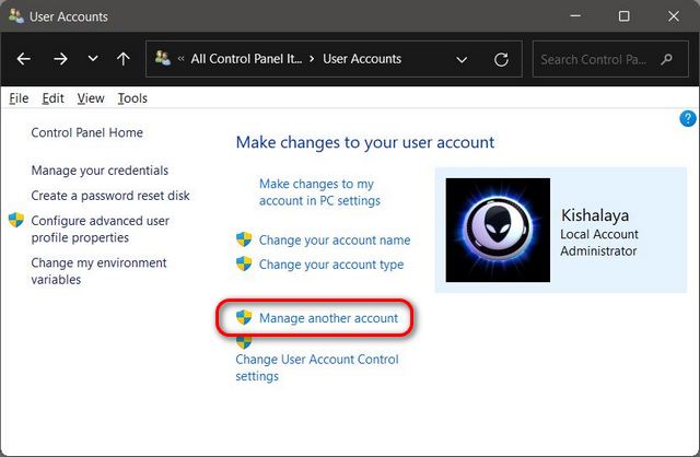 如何在Windows11专业版中更改管理员?