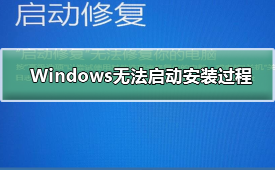 Windows无法启动安装过程？Windows无法启动安装的解决方法