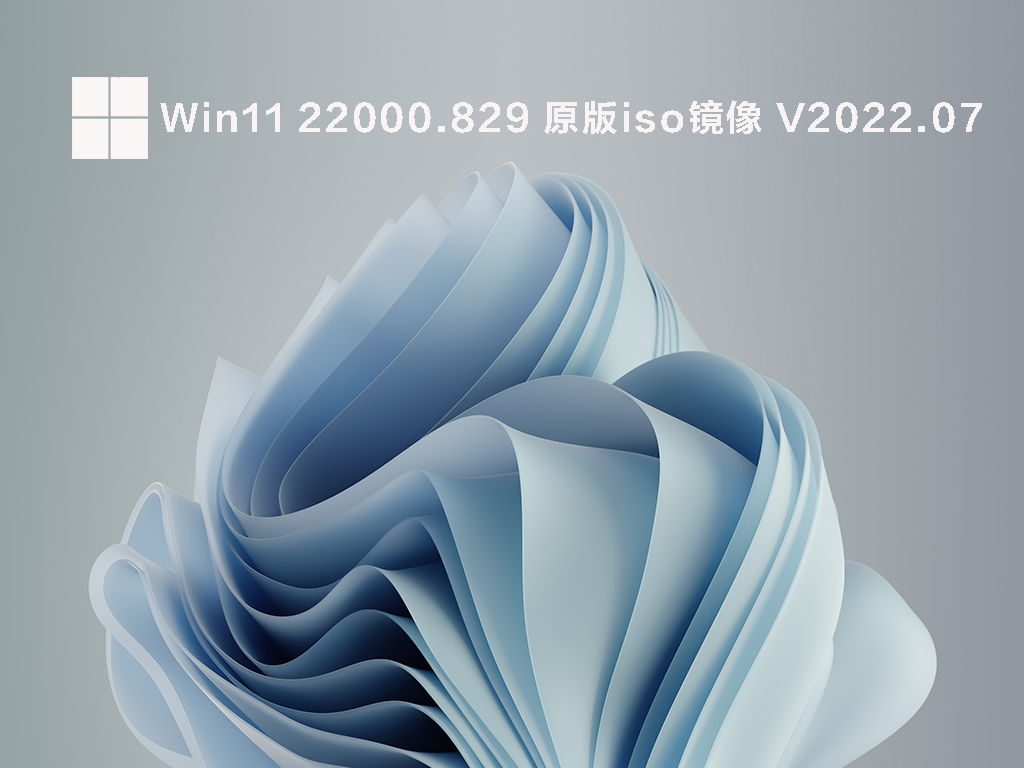 Win11 22000.829 原版iso镜像 V2022.07