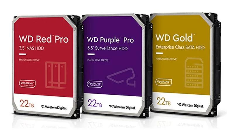 西部数据新款 22 TB 机械硬盘开始上市，Purple Pro 约 4000 元