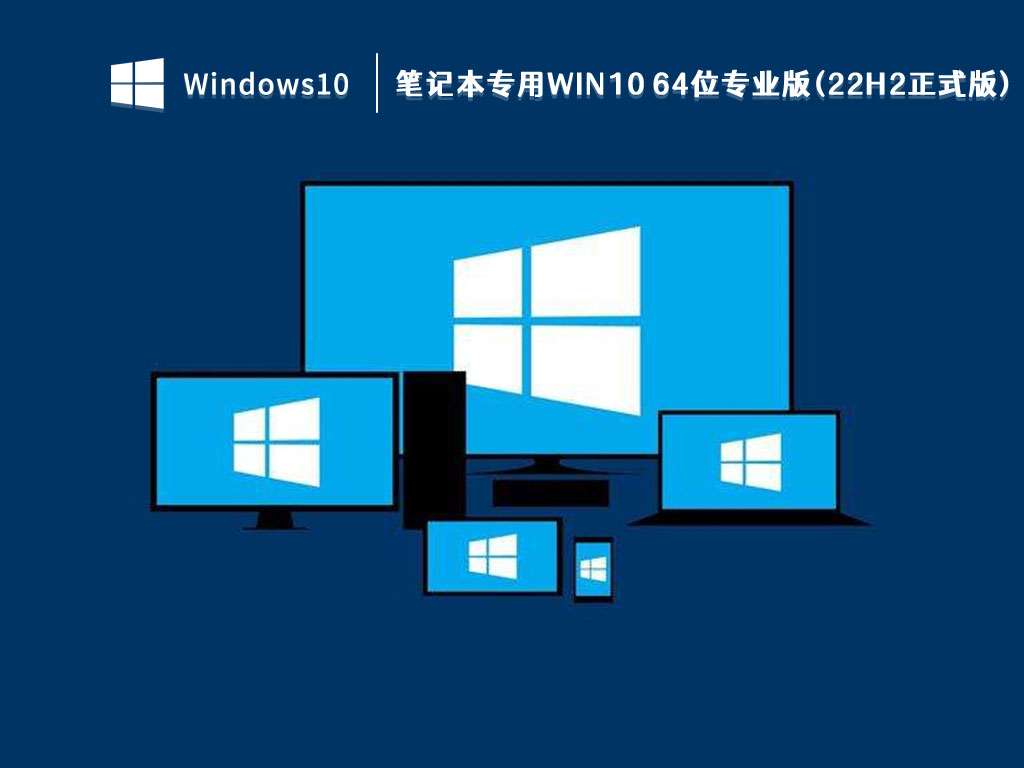 笔记本专用Win10 64位专业版(22H2正式版) V2022