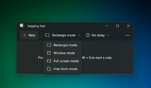 Win11 全新截图工具介绍