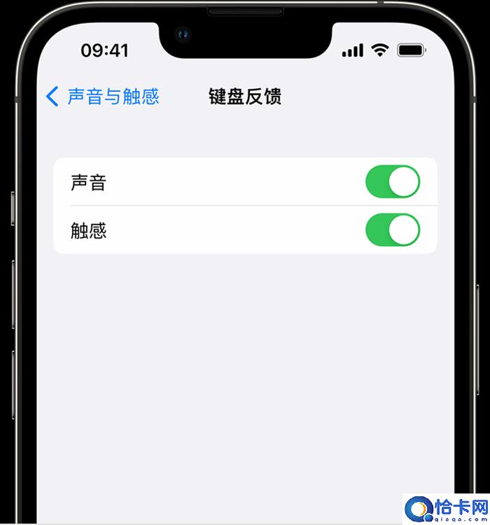 如何在 iPhone 14 机型中使用触感键盘?