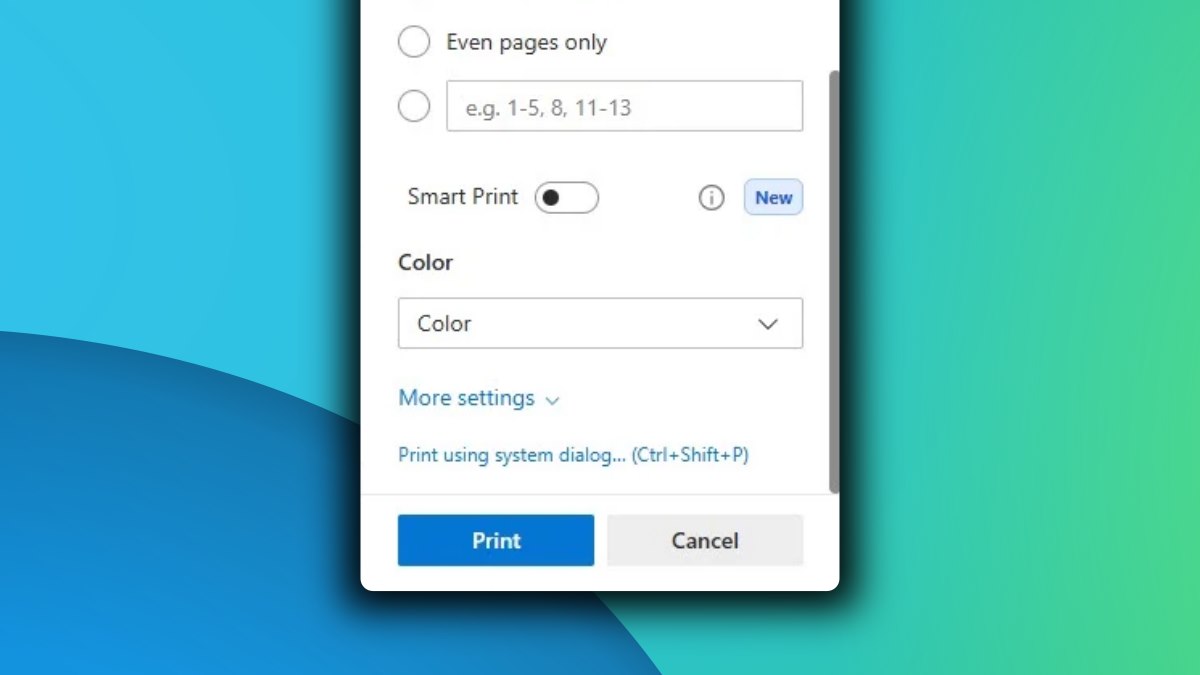 Edge 浏览器将迎来“智能打印”功能：去除打印内容中的干扰因素