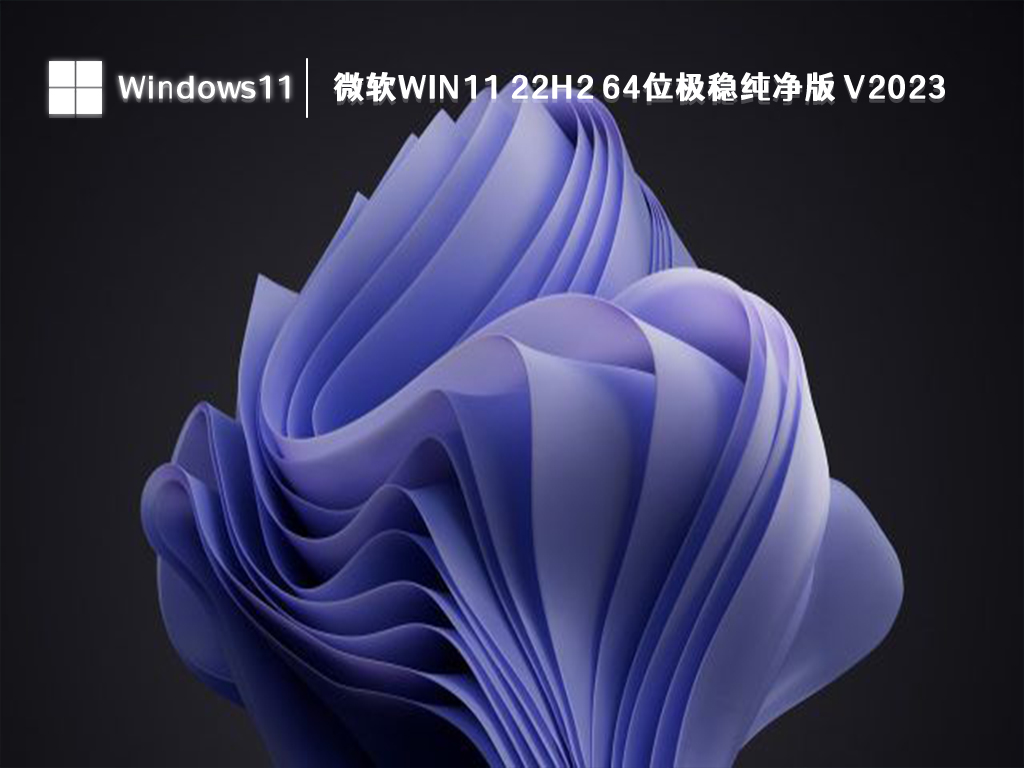 微软Win11 22H2 64位极稳纯净版 V2024