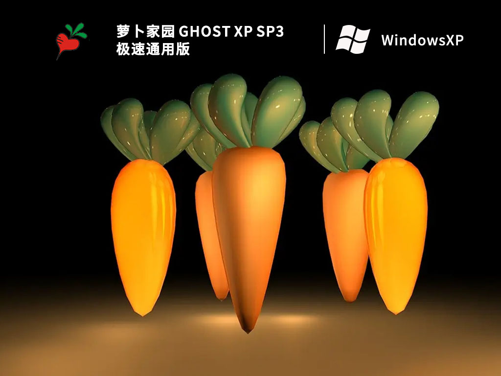 萝卜家园 GHOST XP SP3 极速通用版 V2024