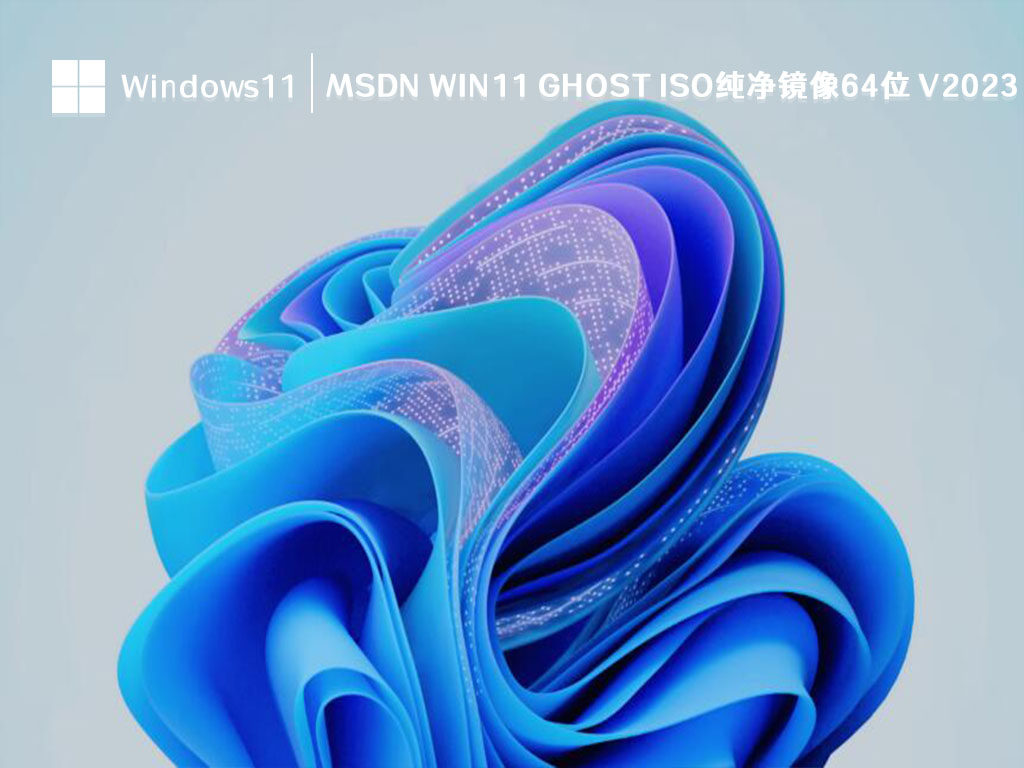 MSDN Win11 ghost ISO纯净镜像64位 V2024