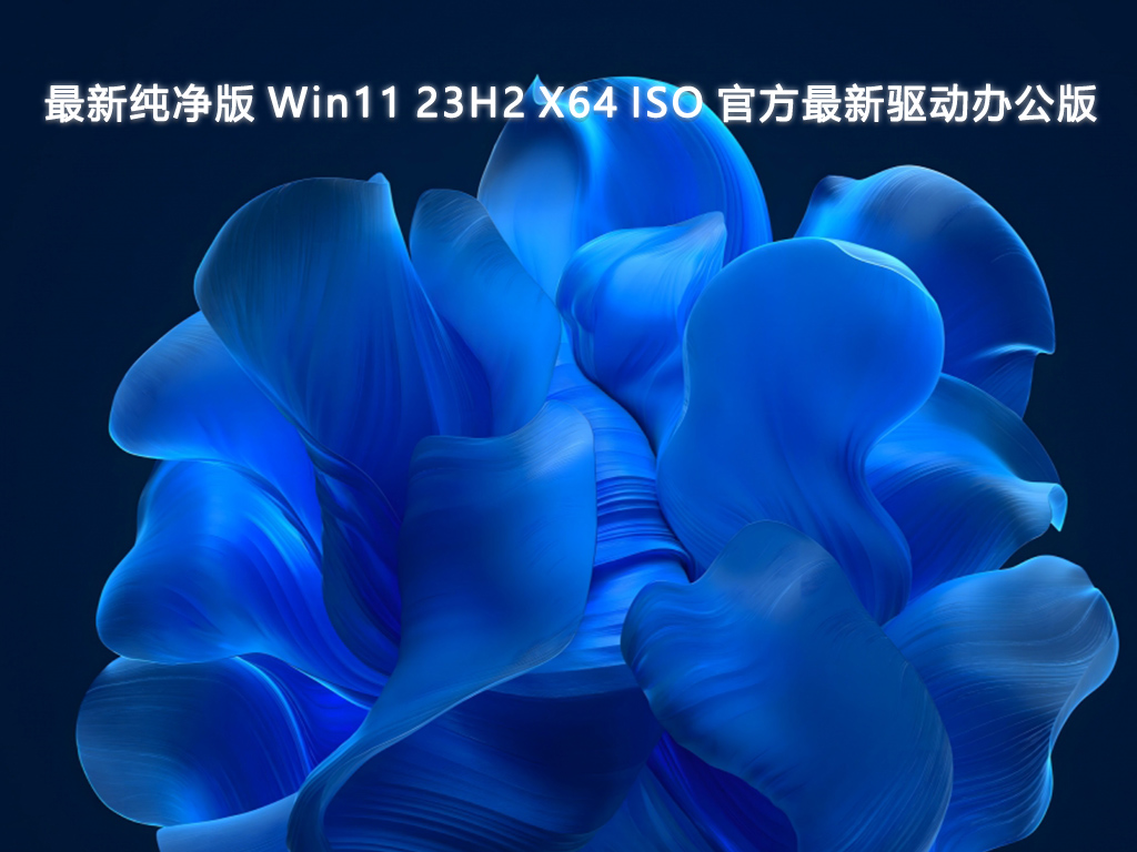 最新纯净版 Win11 23H2 X64 ISO 官方最新驱动办公版V2024