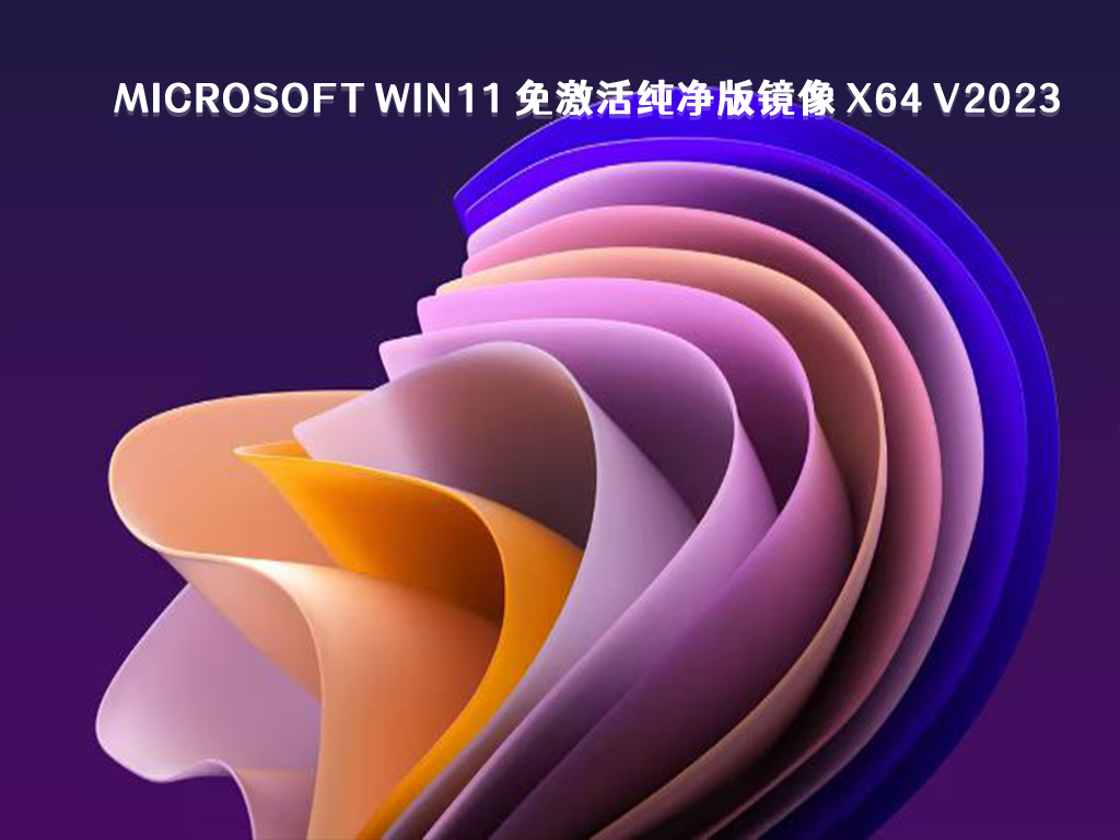 Microsoft Win11 免激活纯净版镜像 X64 V2024