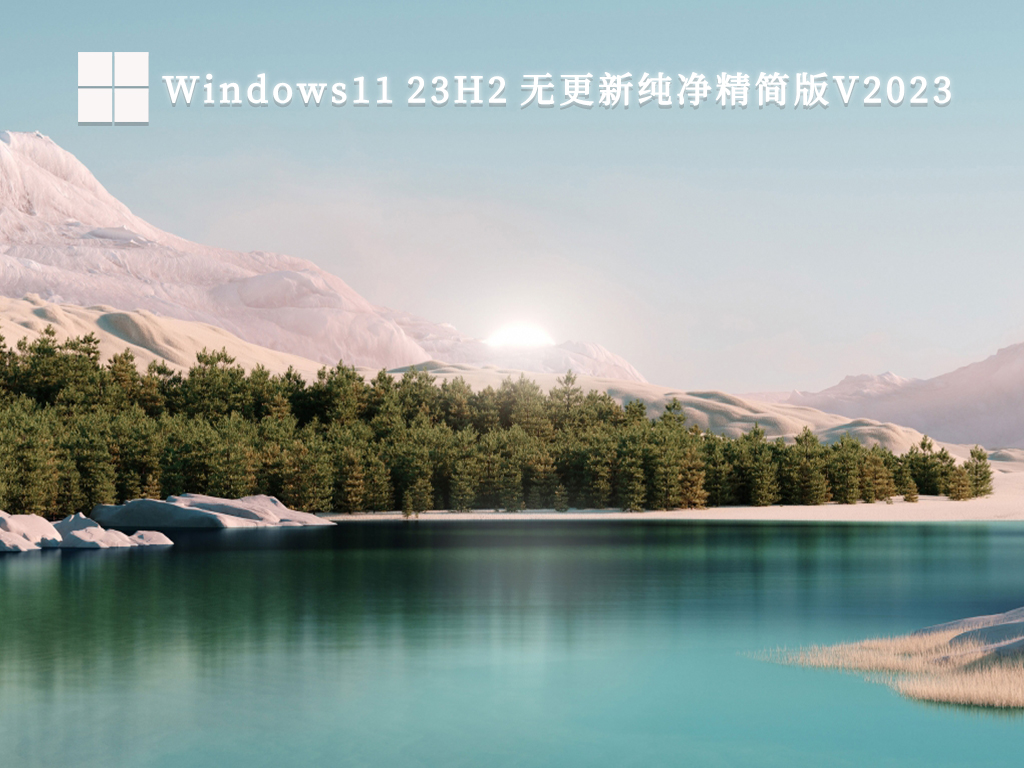 Windows11 23H2 无更新纯净精简版V2024